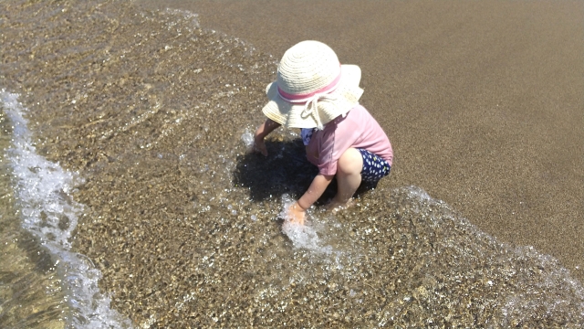 待ち受けに子供の写真はどうか