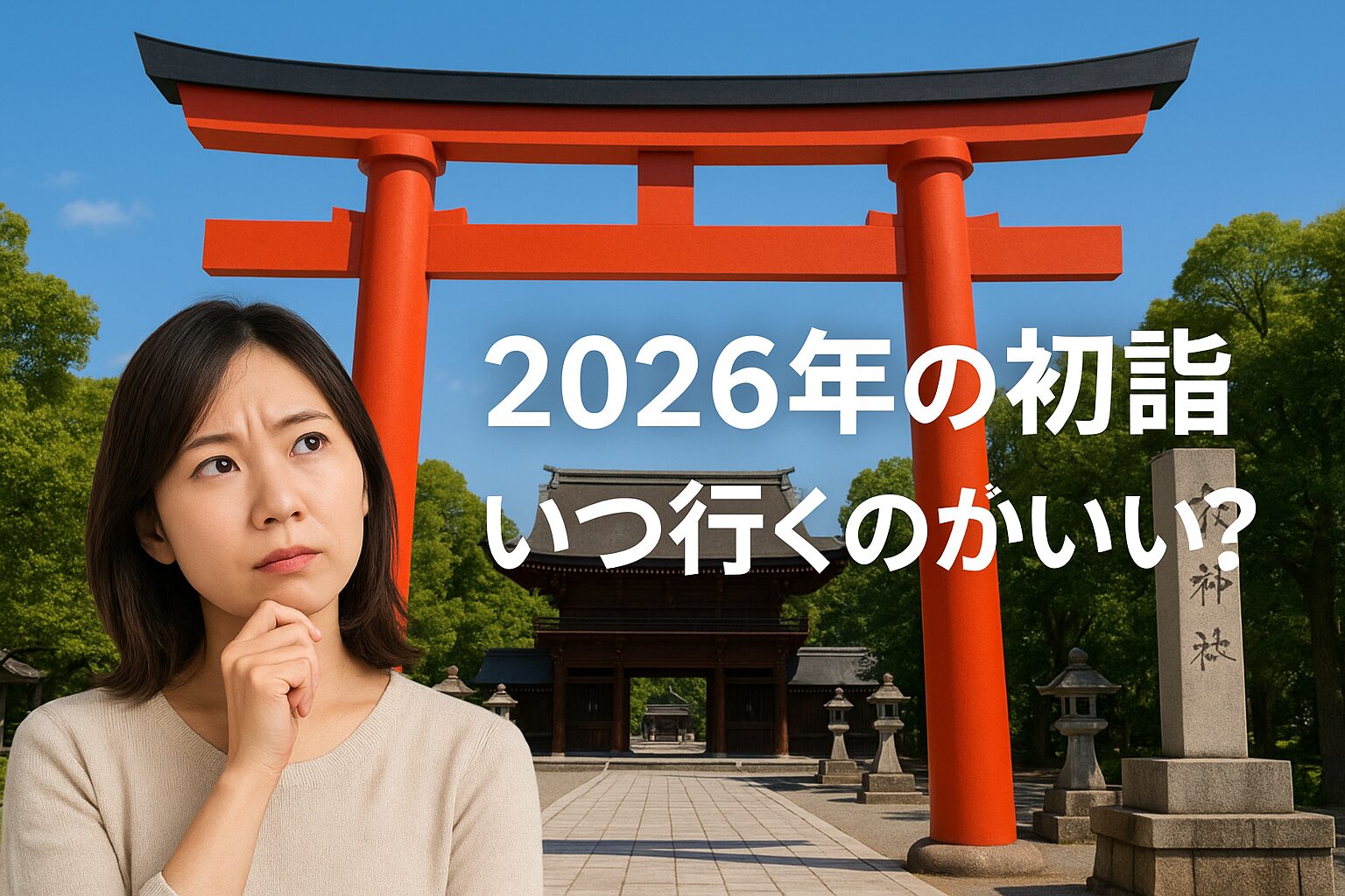 初詣はいつ行くべき？